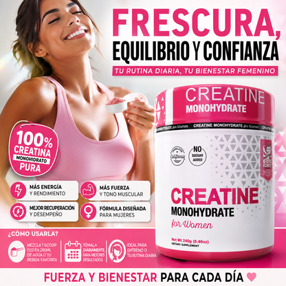 CREATINE MONOHYDRATE FOR WOMEN